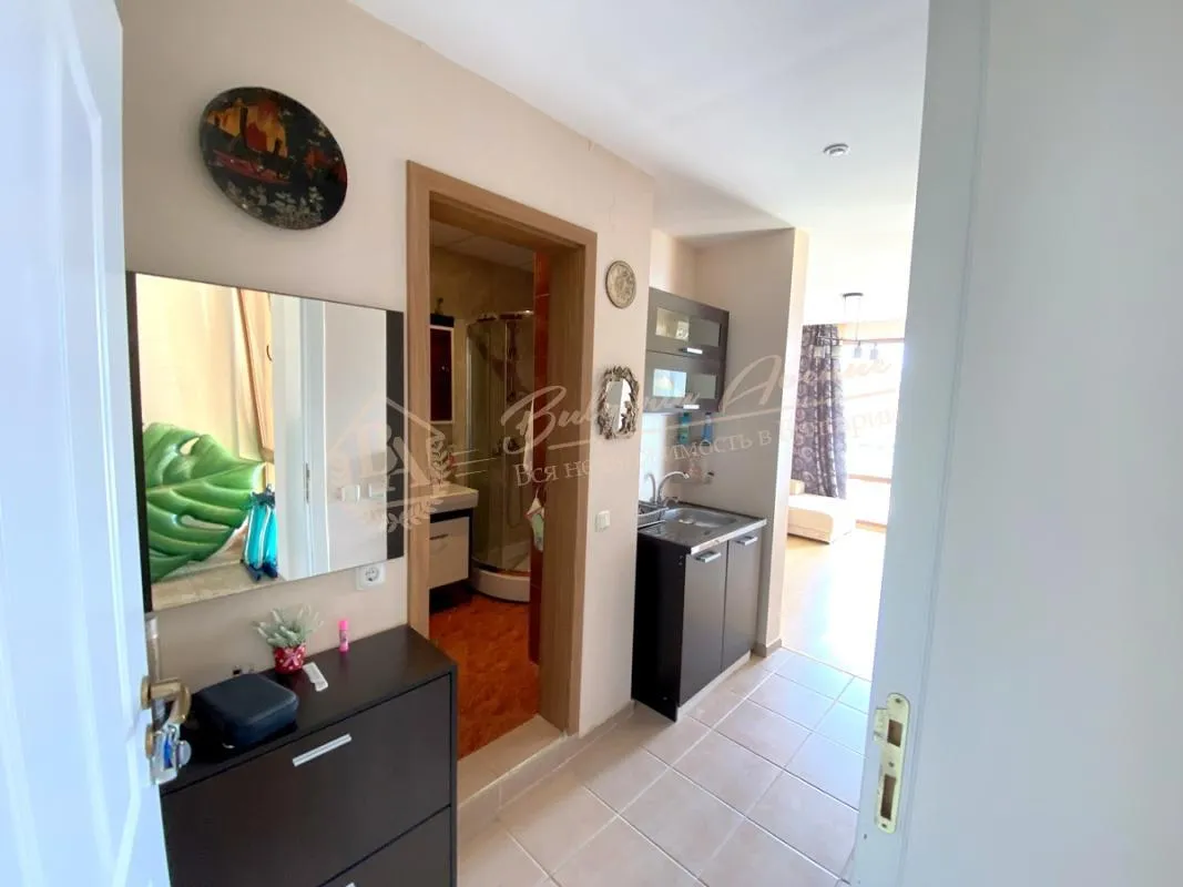 Квартира студия на первой береговой линии в комплексе "Престиж Форт Бич"