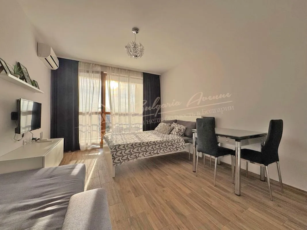 Меблированная студия в комплексе "Каскадас 9", Солнечный берег