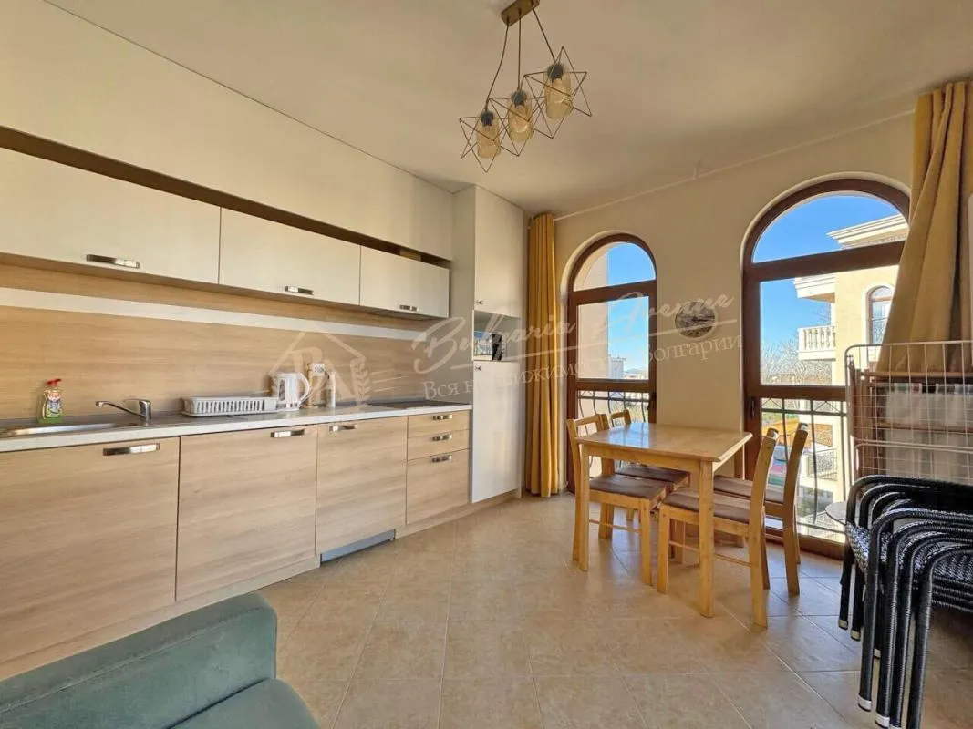 Двухкомнатный апартамент в комплексе Cascadas 2, Солнечный берег