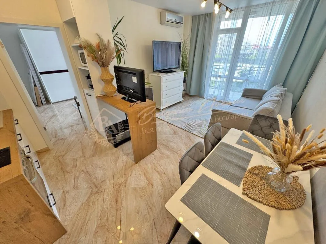 Апартамент с 1 спальней на первом этаже в комплексе Луксор, Святой Влас