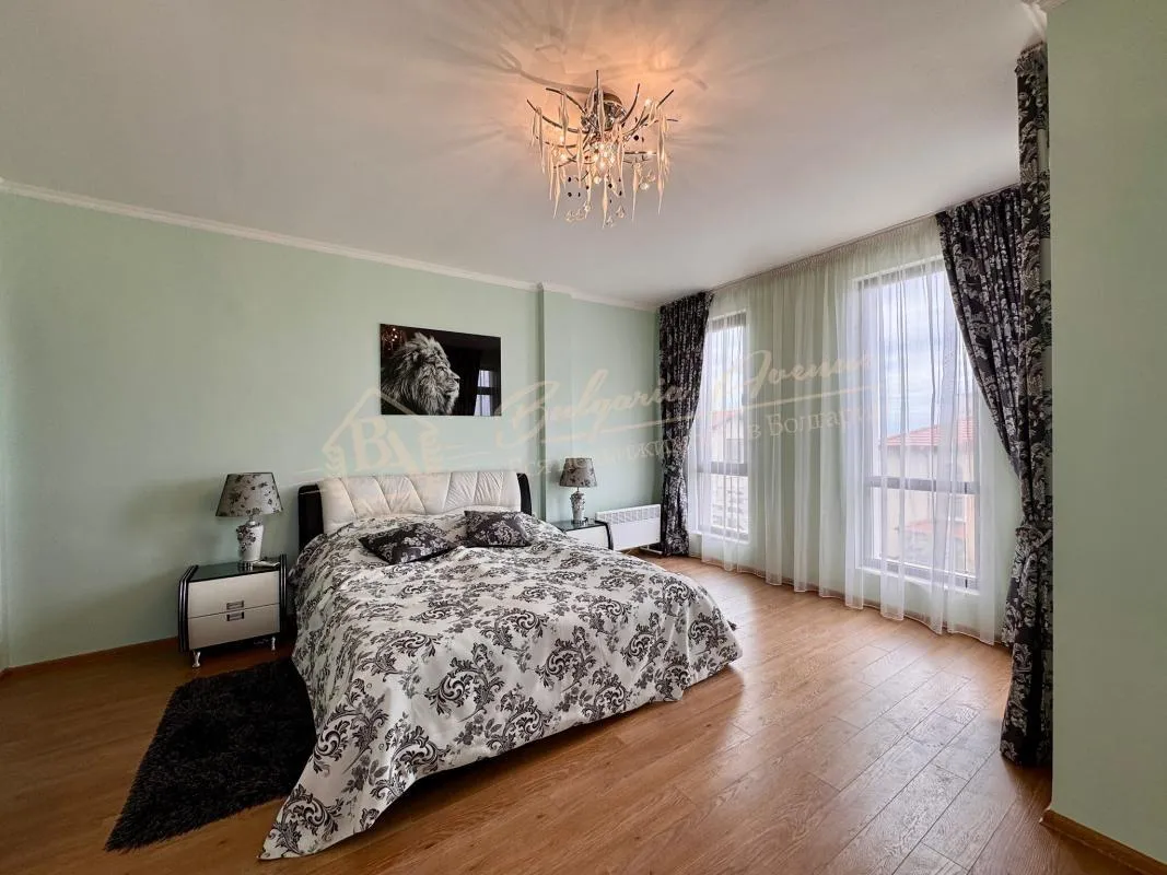 Новый дом в Святом Власе - панорамный вид на море