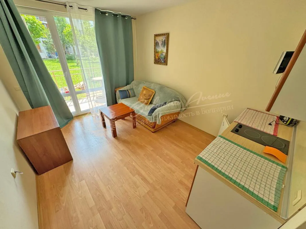 Студия на первом этаже в комплексе Nessebar Fort, Солнечный берег