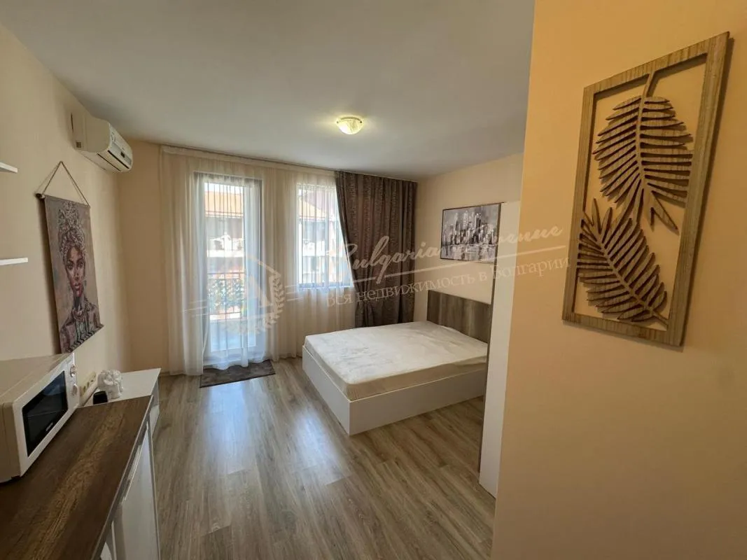 Продается студия в "Аполлон 9", Равда, с видом на территорию комплекса