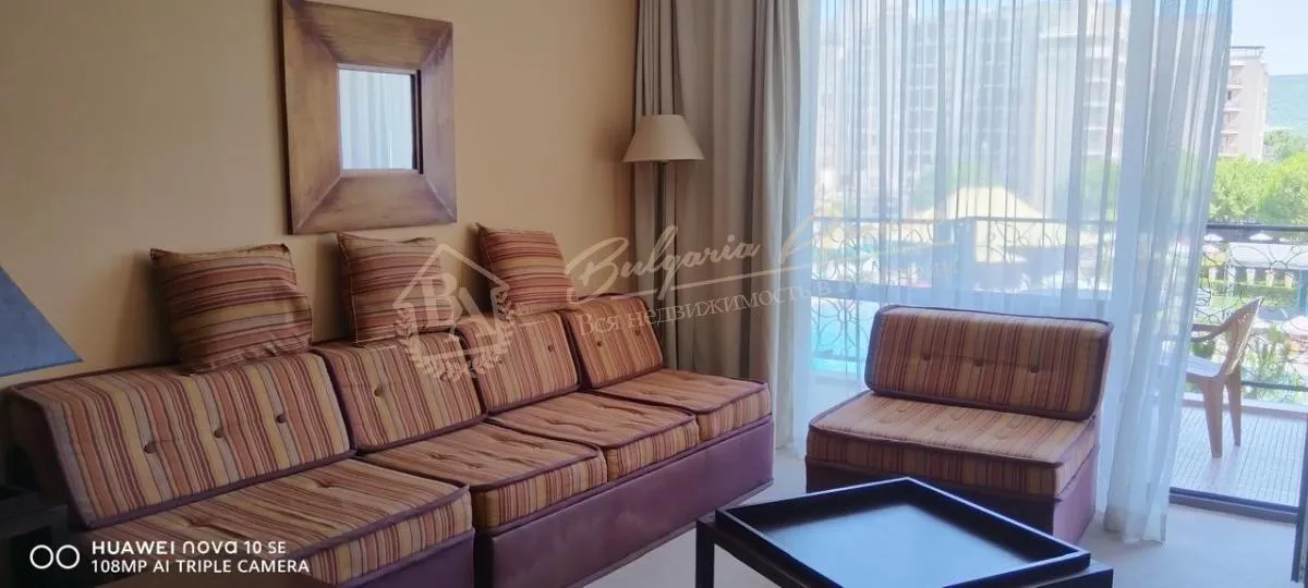 Апартамент с 1 спальней с видом на бассейн - комплекс "Барсело", Солнечный берег