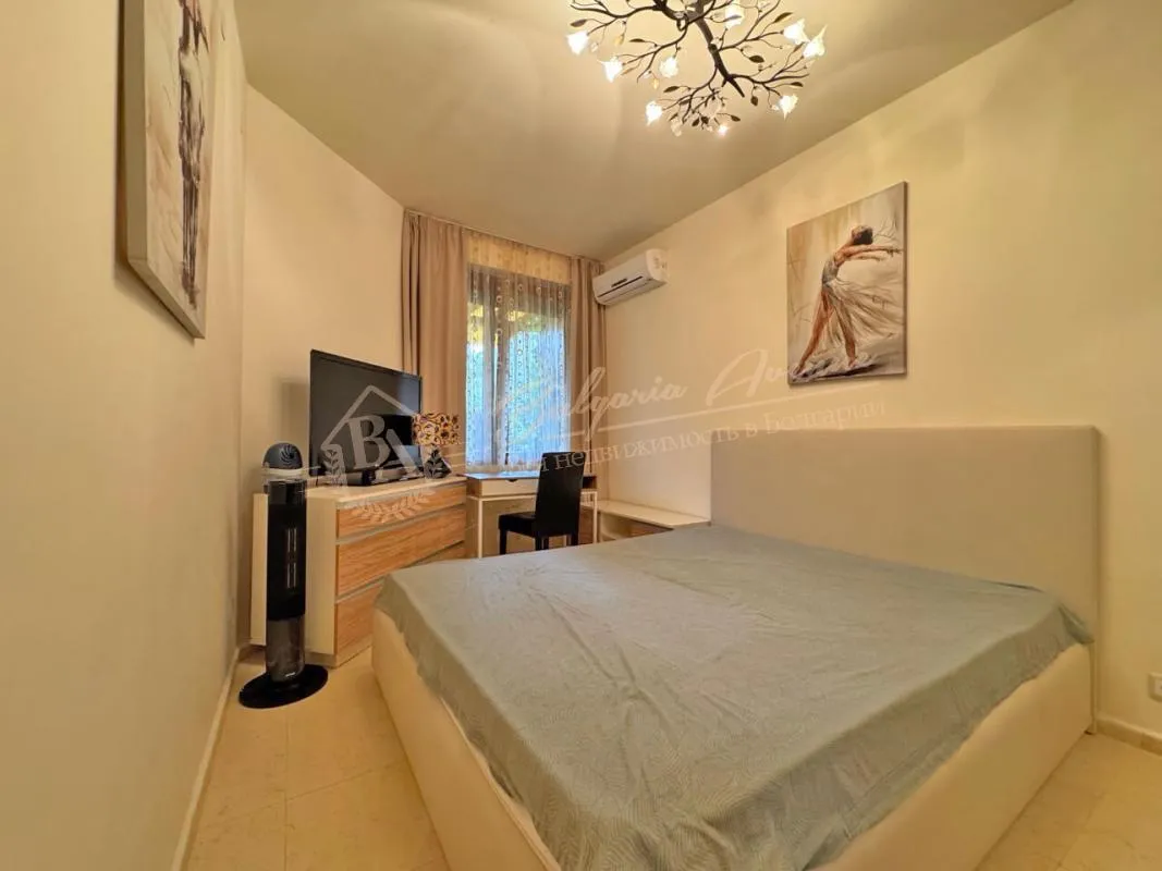 Двухкомнатный апартамент с большой верандой в комплексе Garden of Eden Святой Влас