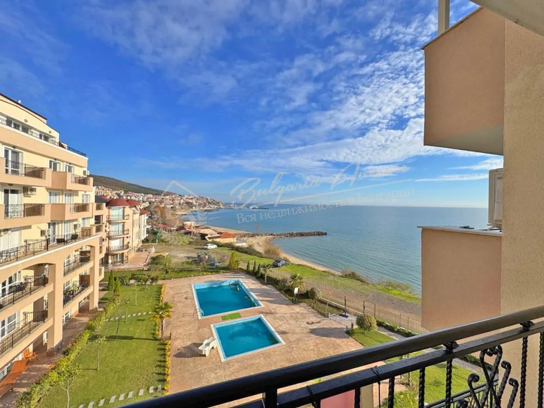 Двухкомнатная квартира с видом на море в комплексе Ipanema Beach, Святой Влас