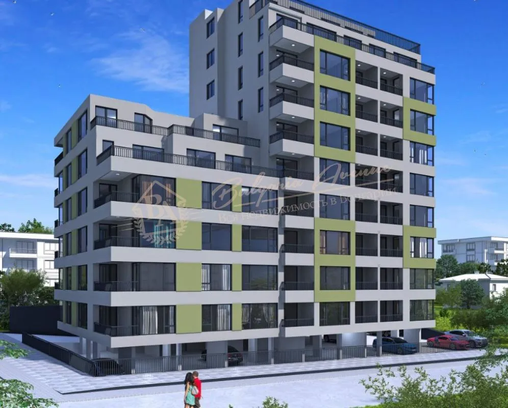 Двухкомнатный апартамент в городе Варна. Новое здание. Возможна рассрочка!