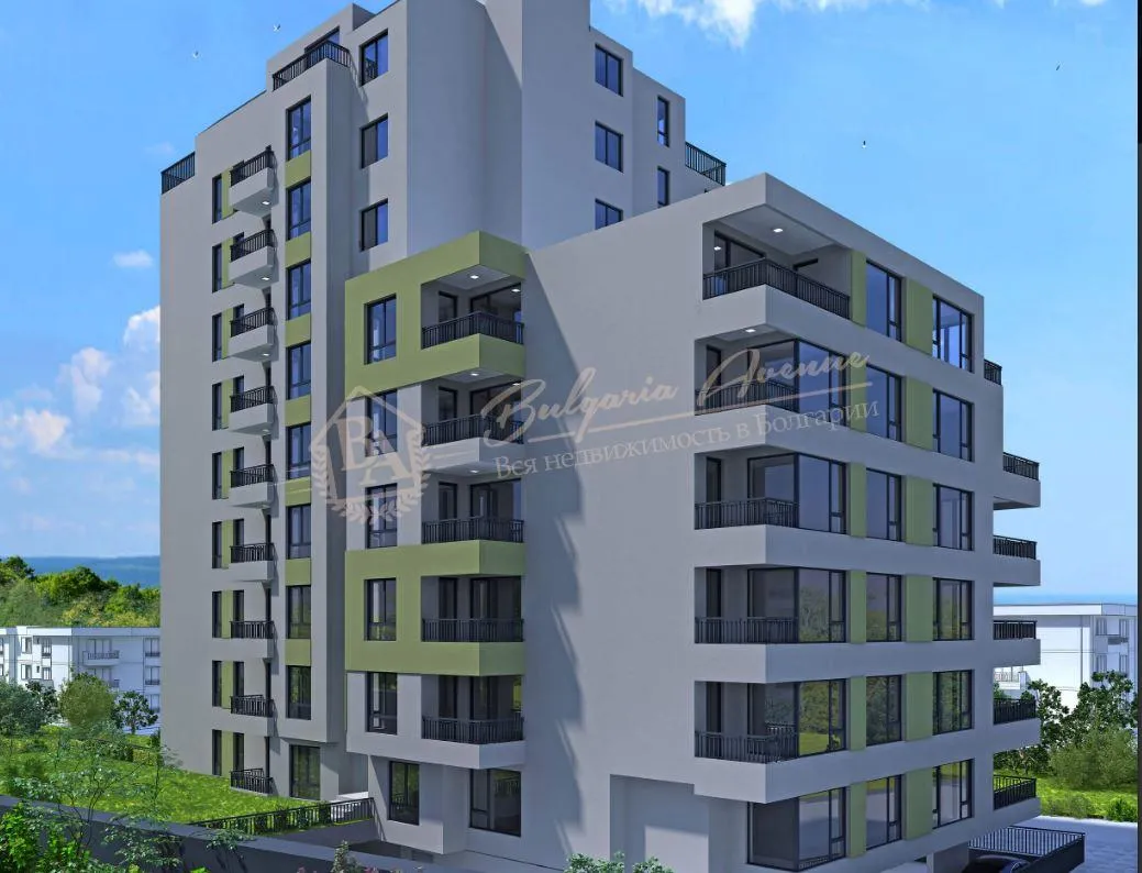 Двухкомнатный апартамент в городе Варна. Новое здание. Возможна рассрочка!
