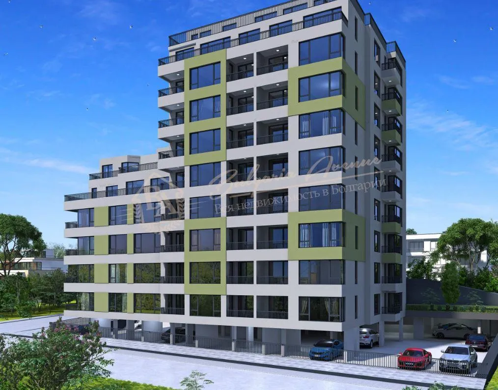 Двухкомнатный апартамент в городе Варна. Новое здание. Возможна рассрочка!