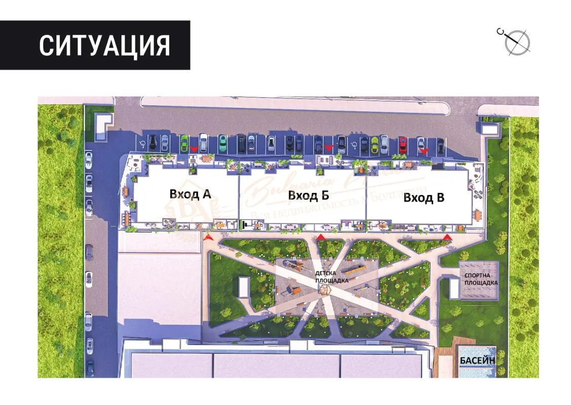 Апартамент с 1 спальней в новом жк в Бургасе - рассрочка