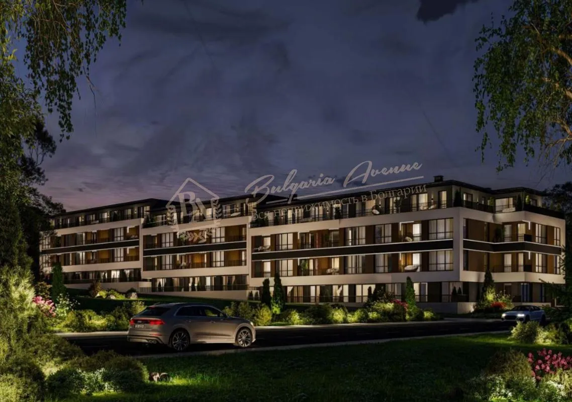 Двухкомнатная квартира в новом бутикoвом жилом доме с панорамой моря в городе Варна