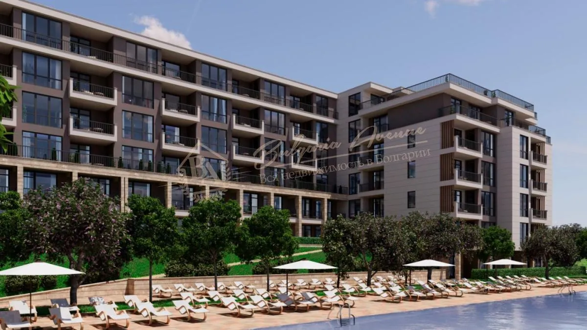 Двухкомнатный апартамент в процессе строительства в Святом Власе - рассрочка до семи лет!