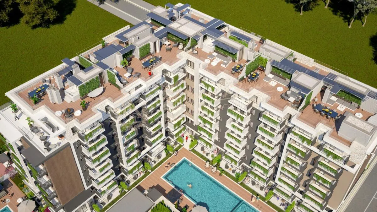 Новый апартамент с одной спальней в одном из лучших комплексов Солнечого берега