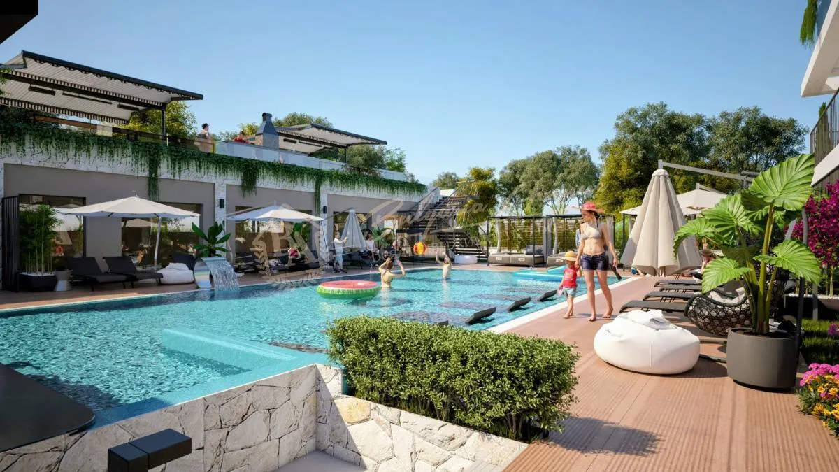 Новый апартамент с одной спальней в одном из лучших комплексов Солнечого берега