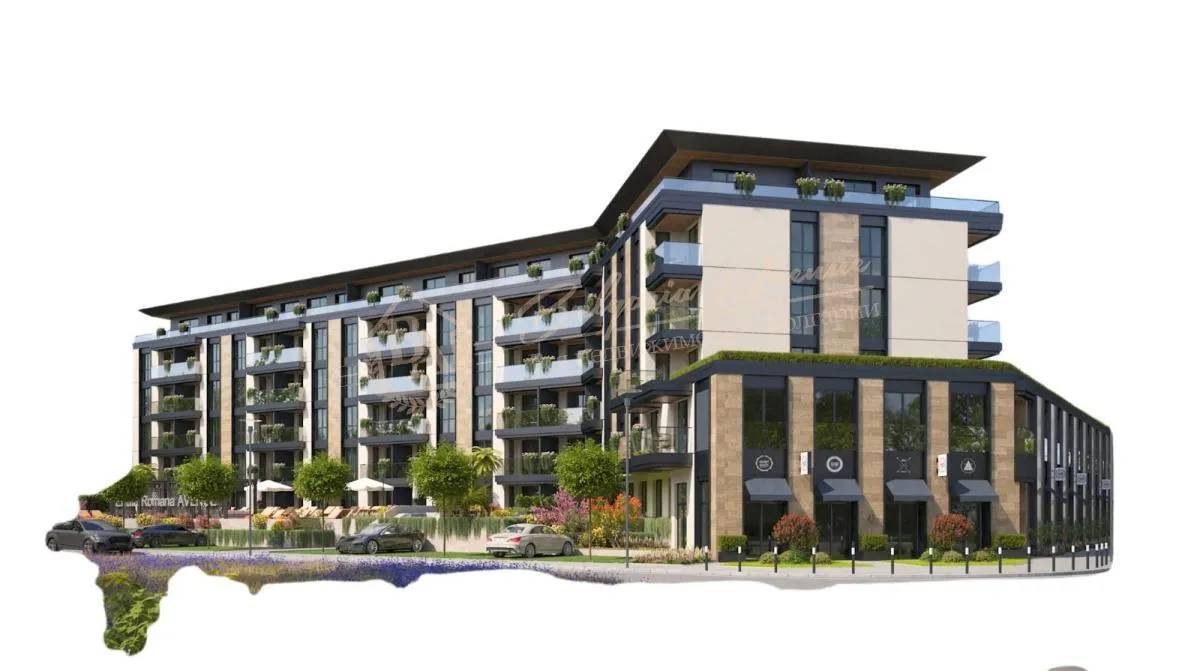 Двухкомнатная квартира на этапе строительства в Солнечном береге - море 200 метров