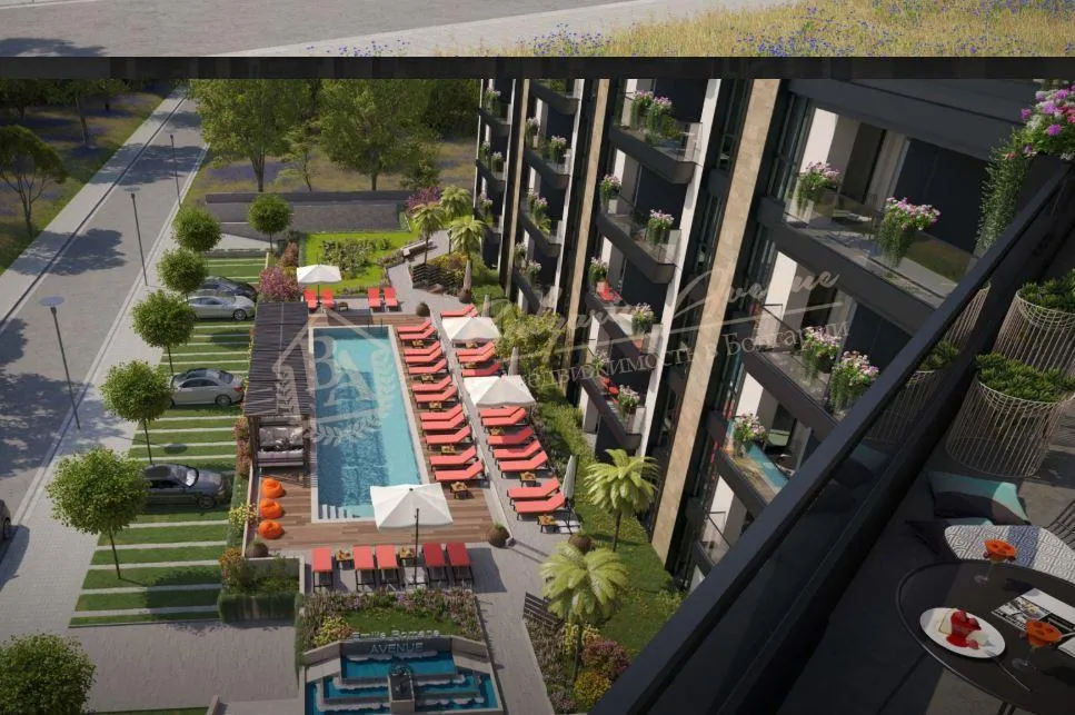 Двухкомнатная квартира на этапе строительства в Солнечном береге - море 200 метров