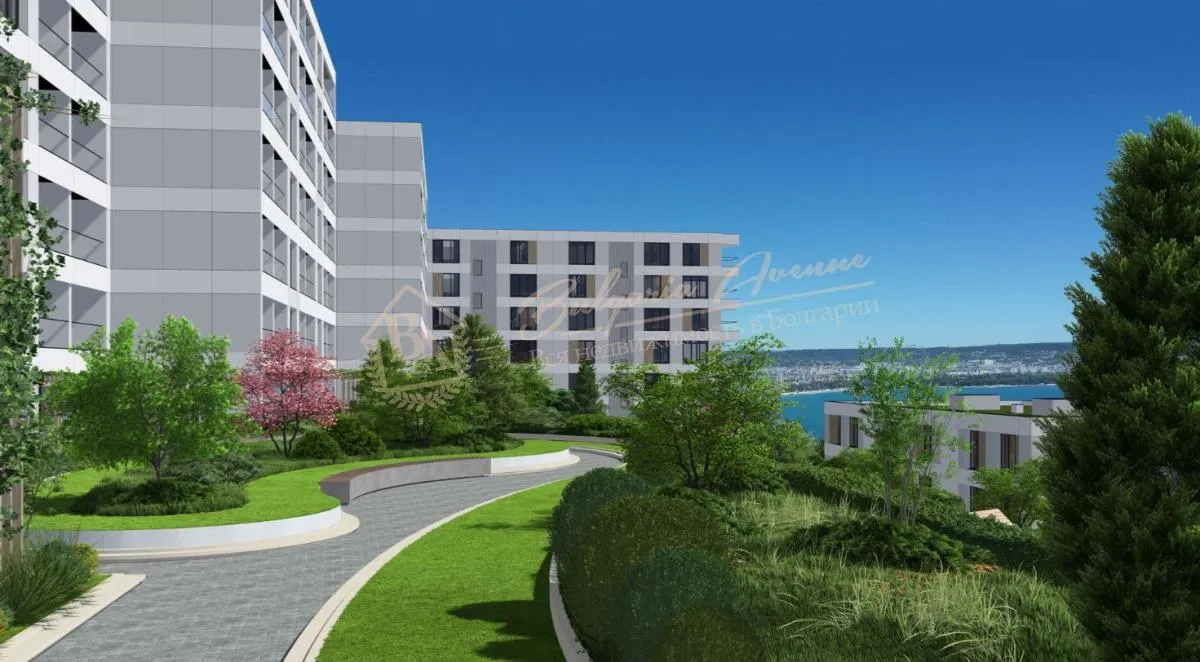 Трехкомнатный апартамент на этапе строительства в городе Варна, Галата